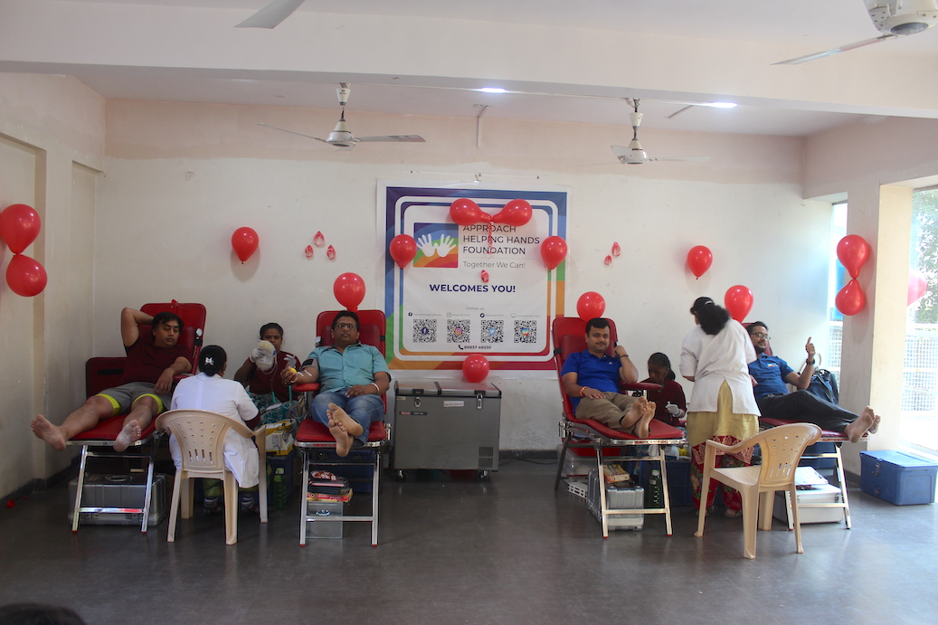 Blood donation camps